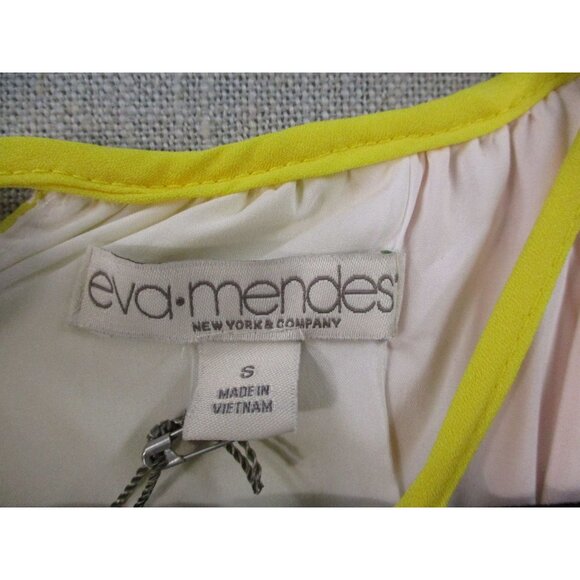 Eva Mendes New York & Company Colorblock Maxi Dress Size S Multicolor - Picture 5 of 13